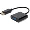 Add-On Addon 5 Pack Of 8In Displayport Male To Vga Female Black Adapter Cable DISPLAYPORT2VGA-5PK - alternate 1